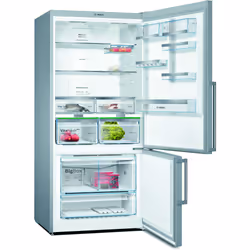 Bosch Serie 6 KGN86AIDP fridge-freezer Freestanding 631 L D Stainless steel