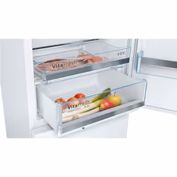 Bosch Serie 6 KGE49AWCAG fridge-freezer Freestanding 419 L C White - Additional view 5