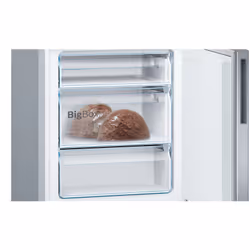 Bosch Serie 6 KGE49AICAG fridge-freezer Freestanding 419 L C Stainless steel - Additional view 6