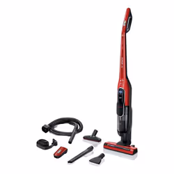 Bosch Serie 6 BCH86PETGB, Stick vacuum, Bagless, Red, 0.9 L, Dry, 81 dB