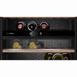 Bosch Serie 6 KWK16ABGAG wine cooler Freestanding Black 44 bottle(s)