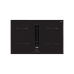 Bosch PIE811B15E hob Black Built-in 80 cm Zone induction hob 4 zone(s) Built-in hood
