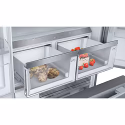 Bosch KFF96PIEP side-by-side refrigerator Freestanding 573 L E Stainless steel - Additional view 6