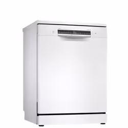 Bosch Serie 4 SMS4HCW40G, Freestanding, Full size (60 cm), White, Black, Buttons, 175 m