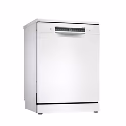 Bosch Serie 6 SMS6ZCW00G, Freestanding, Full size (60 cm), White, Black, Buttons, 175 m