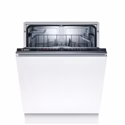 Bosch Serie 2 SMV2HAX02G, Fully built-in, Full size (60 cm), White, Black, Buttons, 175 m