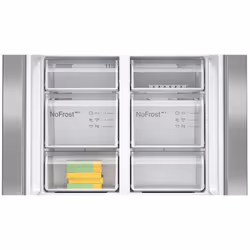 Bosch Serie 4 KFN96VPEAG side-by-side refrigerator Freestanding 605 L E Stainless steel - Additional view 8