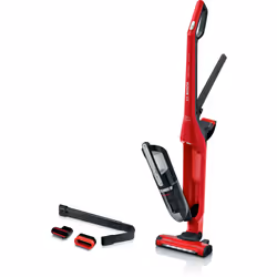 Bosch Serie 4 BBH3ZOOGB, 2-in-1 stick vacuum, Bagless, Red, Dry, Battery, Lithium-Ion (Li-Ion)