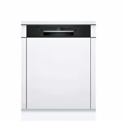 Bosch Serie 2 SMI2ITB33G, Semi built-in, Full size (60 cm), Black, Buttons, 175 m, 165 m