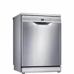 Bosch Serie 2 SMS2HVI66G, Freestanding, Full size (60 cm), Stainless steel, Stainless steel, Buttons, 175 m