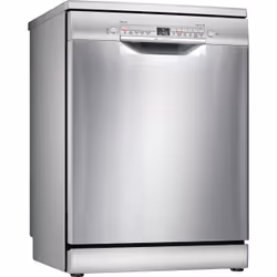 Bosch Serie 2 SMS2ITI41G, Freestanding, Full size (60 cm), Stainless steel, Silver, Buttons, 175 m