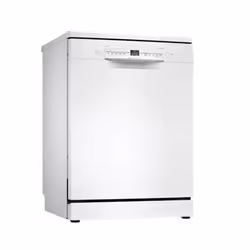 Bosch Serie 2 SMS2ITW41G, Freestanding, Full size (60 cm), White, White, Buttons, LED