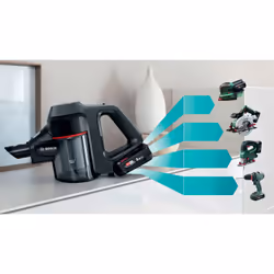 Bosch BCS711GB stick vacuum/electric broom 2-in-1 stick vacuum Battery Dry Bagless Graphite 3 Ah - Additional view 8