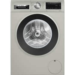Bosch Serie 6 WGG2440XGB washing machine Front-load 9 kg 1400 RPM Silver, Stainless steel