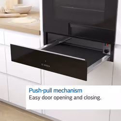 Bosch Serie 8 BID7101B1B warming drawer 54 L 40 place settings Black - Additional view 7