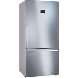 Bosch Serie 6 KGB86XIEP, 631 L, SN-T, 15 kg/24h, E, Fresh zone compartment, Stainless steel