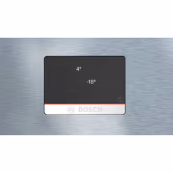Bosch Serie 6 KGB86XIEP fridge-freezer Freestanding 631 L E Stainless steel