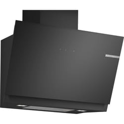 Bosch Serie 6 DWK81AN60 cooker hood Wall-mounted Black 432 m³/h