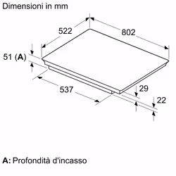 Bosch Serie 6 PIV831HB1E hob Black Built-in 80 cm Zone induction hob 5 zone(s) - Additional view 5