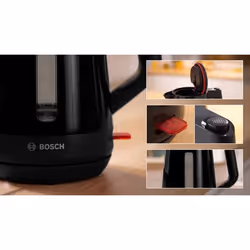 Bosch MyMoment electric kettle 1.7 L 3000 W Black - Additional view 5