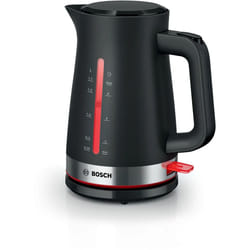 Bosch TWK4M223GB electric kettle 1.7 L 3000 W Black, Grey, Red