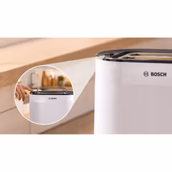 Bosch TAT2M121 toaster 6 2 slice(s) 950 W White - Additional view 8