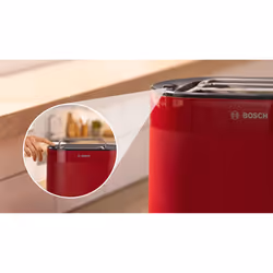 Bosch TAT2M124 toaster 6 2 slice(s) 950 W Red - Additional view 8