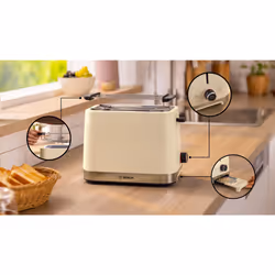Bosch TAT4M223GB 6 2 slice(s) 950 W Cream