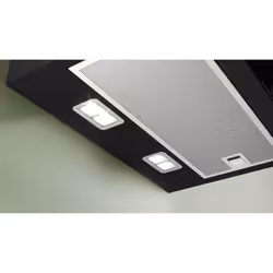 Bosch DWK67FN60 cooker hood Wall-mounted Black 768 m³/h