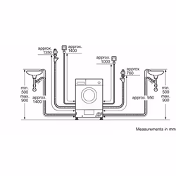Bosch Serie 6 WKD28543GB washer dryer Built-in Front-load White E - Additional view 7