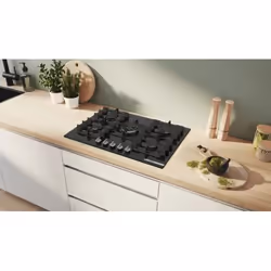 Bosch Serie 6 PPQ7A6I40 hob Black Built-in 75.2 cm Gas 5 zone(s) - Additional view 4