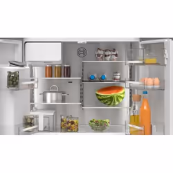 Bosch Serie 6 KFI96APEAG side-by-side refrigerator Freestanding 574 L E Brushed steel - Additional view 5