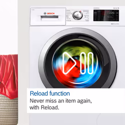 Bosch Serie 6 WGG24400GB washing machine Front-load 9 kg 1400 RPM White - Additional view 8