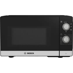 Bosch Serie 2 FFL020MS2F microwave Black, Stainless steel Solo microwave Countertop 20 L 800 W