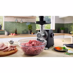 Bosch Serie 6 MFWS650B mincer 500 W Black, Silver - Additional view 7