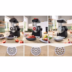 Bosch Serie 6 MFWS650B mincer 500 W Black, Silver - Additional view 8