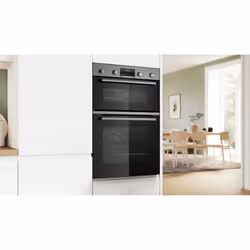 Bosch Series 6 MBA578BS7B Built-in Double Oven - Stainless Steel
