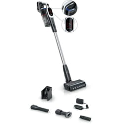 Bosch BBS931WGB stick vacuum/electric broom Battery Dry&wet Bagless 0.4 L Black 3 Ah