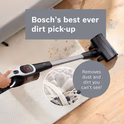 Bosch BBS931WGB stick vacuum/electric broom Battery Dry&wet Bagless 0.4 L Black 3 Ah