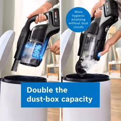 Bosch BBS1041GGB stick vacuum/electric broom Battery Dry HEPA Bagless 0.4 L Black, Graphite 4 Ah - Additional view 5