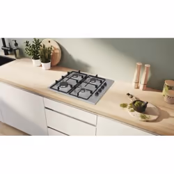 Bosch Serie 2 PBP6B5K60 hob Stainless steel Built-in 60 cm Gas 4 zone(s) - Additional view 4
