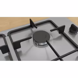 Bosch Serie 2 PBP6B5K60 hob Stainless steel Built-in 60 cm Gas 4 zone(s) - Additional view 5