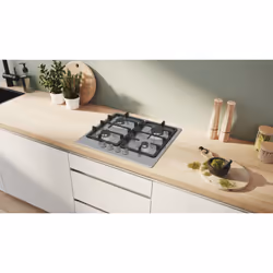 Bosch Serie 4 PGP6B5K90 hob Stainless steel Built-in 58 cm Gas 4 zone(s) - Additional view 5