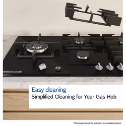 Bosch Serie 6 PCP6A6I90 hob Black Built-in 60 cm Gas 4 zone(s) - Additional view 8