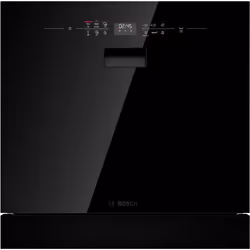 Bosch Serie 6 SCX6ITB00E, Semi built-in, Full size (60 cm), Black, Black, Touch, 1.75 m