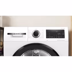 Bosch Serie 6 WQG24500GB tumble dryer Freestanding Front-load 9 kg White