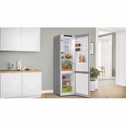 Bosch KGN392LAGG Fridge freezer bottom-freezer 363 L Stainless steel class A No Frost - Additional view 3