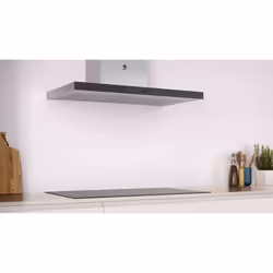 Balay 3BC998HNC cooker hood Wall-mounted Black, Stainless steel 843 m³/h
