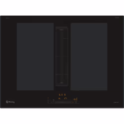 Balay 3EBC976LH, Black, Built-in, 70 cm, Zone induction hob, Glass-ceramic, 4 zone(s)
