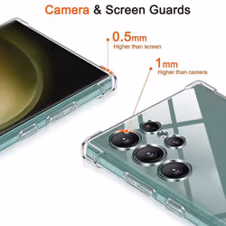 Slim Crystal Clear Shockproof Soft Rubber Anti-fall Case for iPhone 16 14 15/Redmi Note 11S/Samsung A05 S24 S25/Huawei M - transparent, Samsung M52 5G